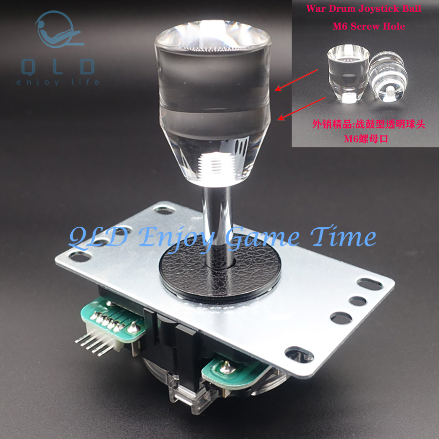 Joystick Arcade Parts - 2개입 아케이드 스틱 워 드럼 모양