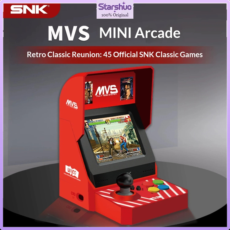 Arcade Game Cabinet - 유니코 MVS 미니 아케이드 콘솔 (내장