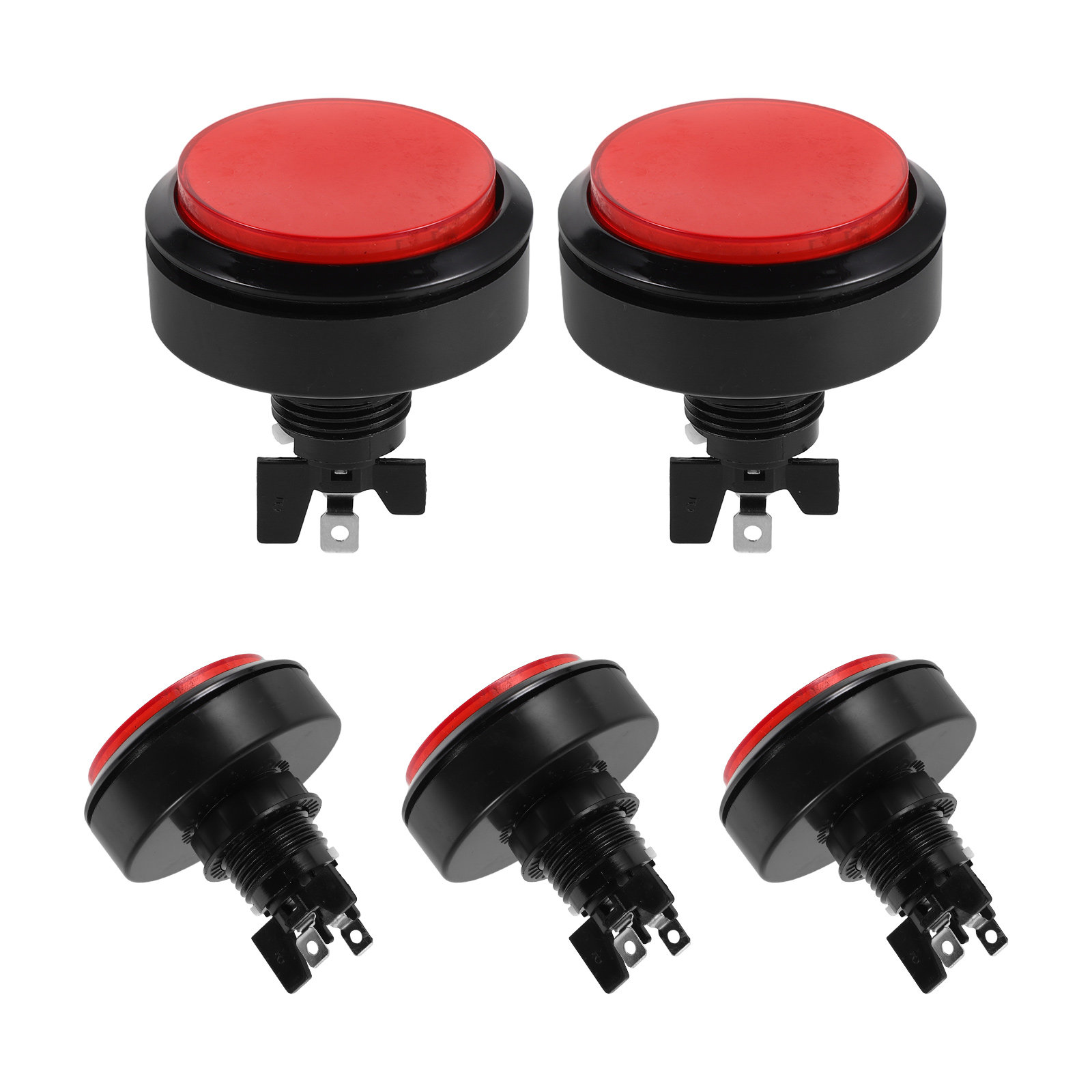 Arcade Game Cabinet - 5개 60mm 아케이드 버튼 LED 조명