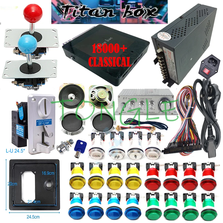 Racing Arcade Cabinet - 타이탄 박스 18000 + in 1