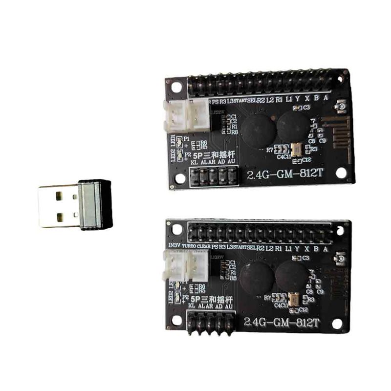 A99E-2.4G 무선 2인용 아케이드 USB 아케이드 - Joystick Arcade Parts 리뷰 및 가격