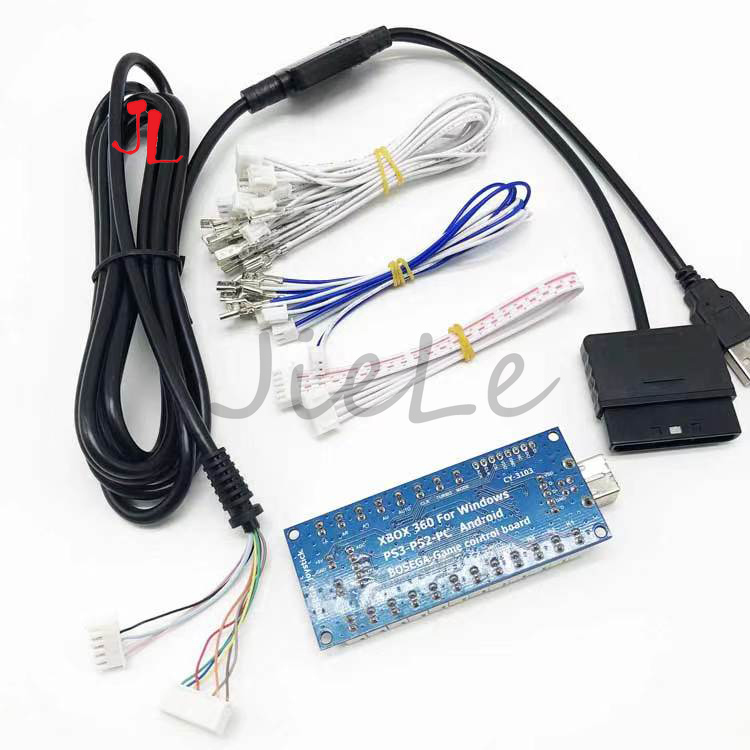 USB to Jamma 아케이드 게임 컨트롤러, PCB - Arcade Button Pcb 리뷰 및 가격