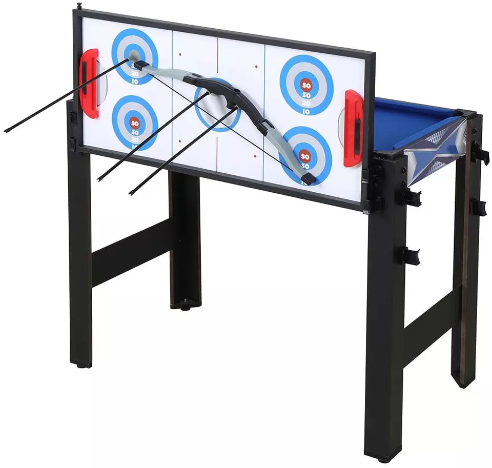 맞춤형 인기 상품 저렴한 5 in 1 다기능 게임 테이 - Air Hockey Table 리뷰 및 가격
