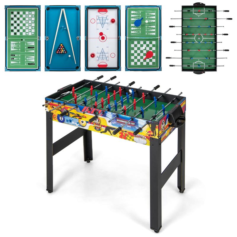 12가지 게임이 가능한 콤보 게임 테이블 세트 (풋볼, - Air Hockey Table 리뷰 및 가격