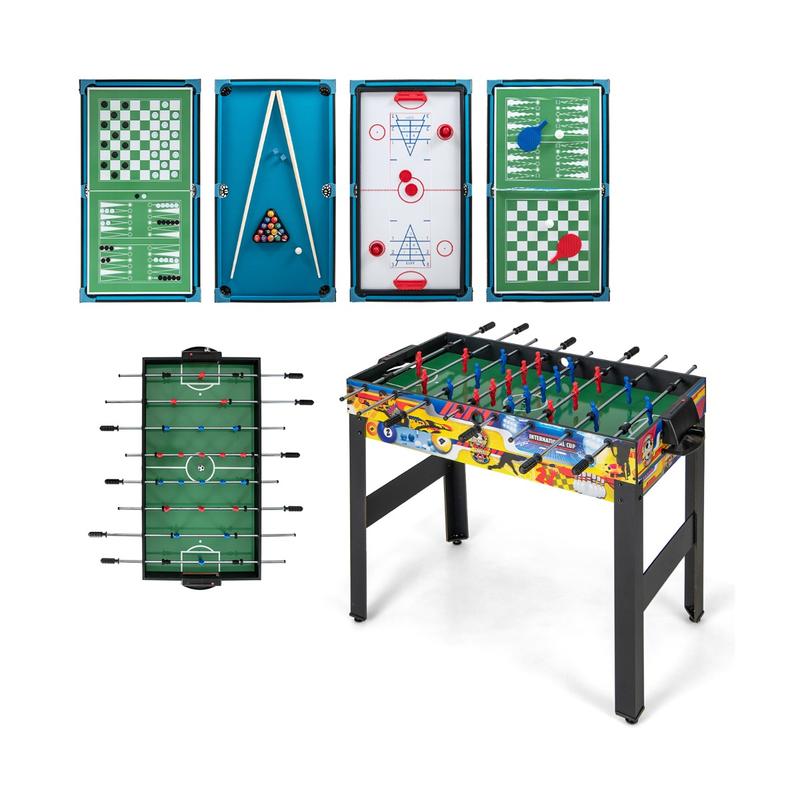12가지 게임이 가능한 콤보 게임 테이블 세트 (풋볼, - Air Hockey Table 리뷰 및 가격