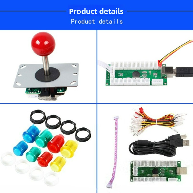 USB 아케이드 조이스틱 PCB 산와 5P DIY LE - Arcade Button Pcb 리뷰 및 가격