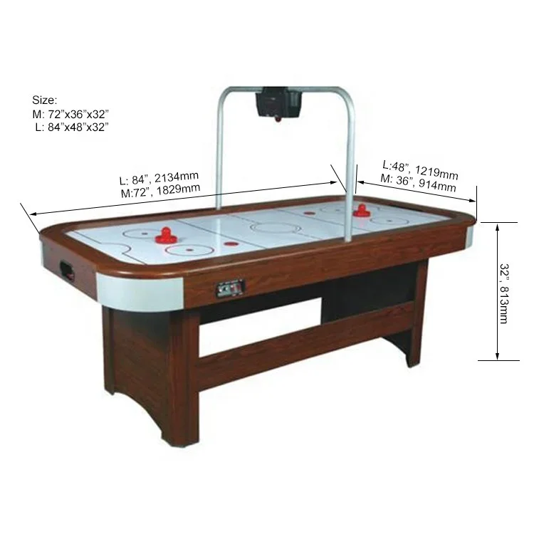 고급 품질의 에어 하키 테이블 가격 6피트/7피트 전자 - Air Hockey Table 리뷰 및 가격