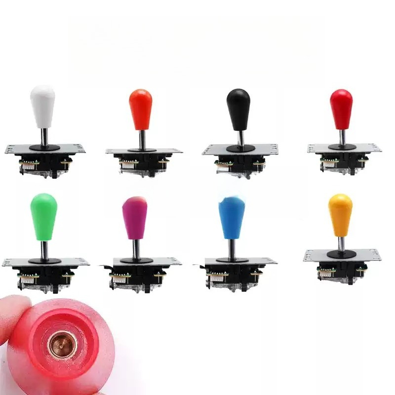 10pcs 아케이드 게임 기계 부품 아메리칸 스타일 조 - Joystick Arcade Parts 리뷰 및 가격