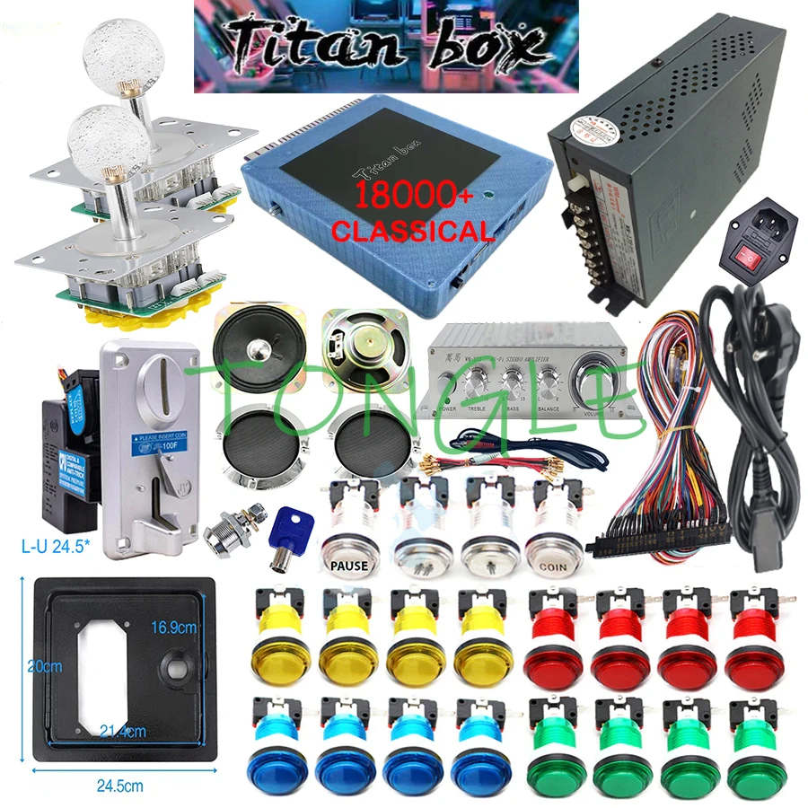 타이탄 박스 18000 + in 1 JAMMA 게임 키 - Racing Arcade Cabinet 리뷰 및 가격