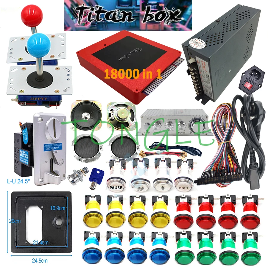 타이탄 박스 18000 + in 1 JAMMA 게임 키 - Racing Arcade Cabinet 리뷰 및 가격